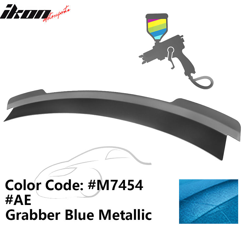 2015-2022 Ford Mustang MD Style Rear Trunk Spoiler Wing ABS