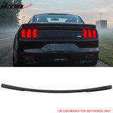 Fits 15-23 Ford Mustang Coupe Rear Spoiler Wing #G1 - Absolute Black