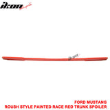 Fits 15-23 Ford Mustang Coupe Rear Spoiler Wing #PQ - Race Red