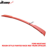 Fits 15-23 Ford Mustang Coupe Rear Spoiler Wing #PQ - Race Red