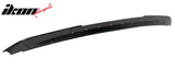 2015-2023 Ford Mustang Shelby Super Snake Style Trunk Spoiler Gloss Black ABS + Iron