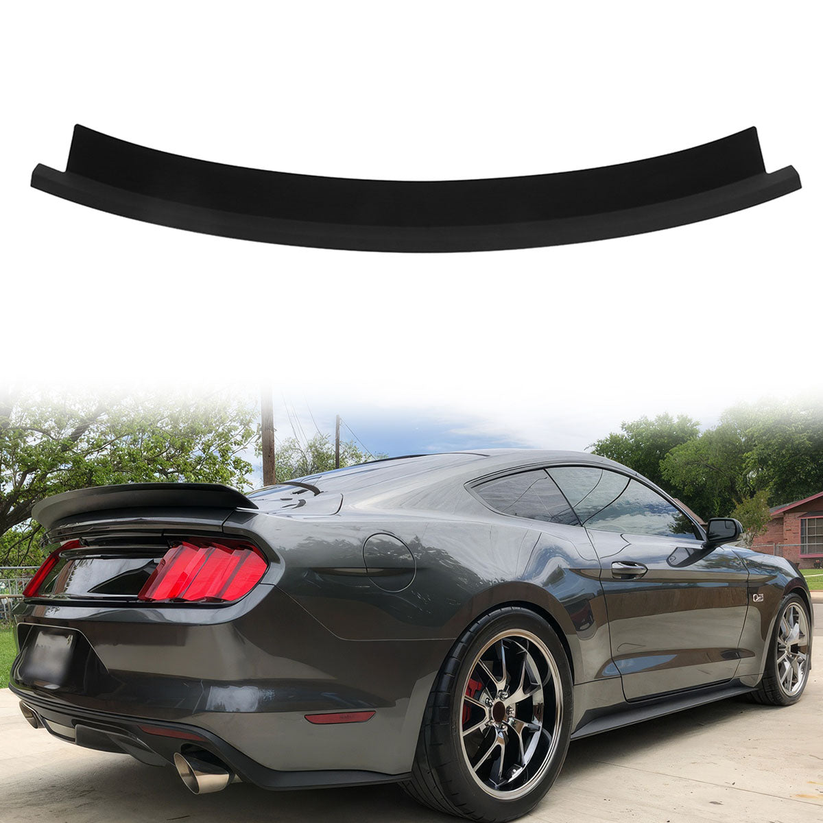 2015-2023 Ford Mustang R Spec Rear Trunk Spoiler Wing ABS