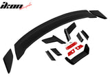 2024-2025 Ford Mustang Coupe Dark Horse Matte Black Trunk Spoiler ABS