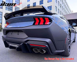 2024-2025 Ford Mustang Coupe Dark Horse Gloss Black Trunk Spoiler ABS
