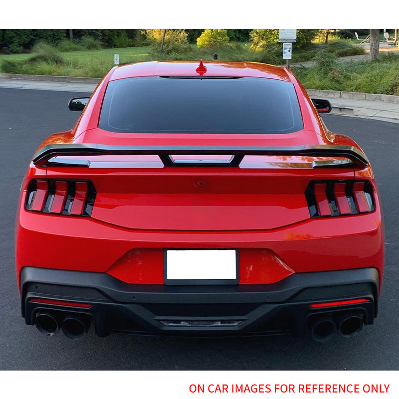 2024-2026 Ford Mustang Dark Horse Style Trunk Spoiler Wing ABS