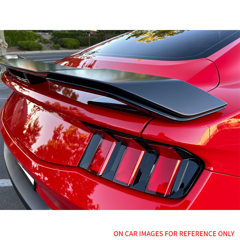 2024-2026 Ford Mustang Dark Horse Style Trunk Spoiler Wing ABS