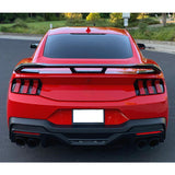 2024-2026 Ford Mustang Dark Horse Style Trunk Spoiler Wing ABS