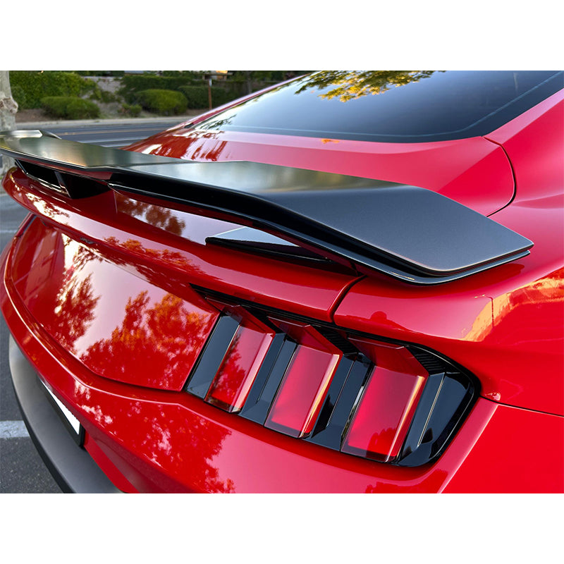 2024-2026 Ford Mustang Dark Horse Style Trunk Spoiler Wing ABS
