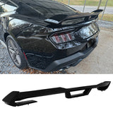 Trunk Spoiler Wing for Ford Mustang Dark Horse HP 2024-2026 Style ABS