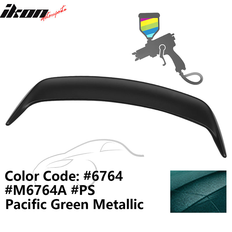 1999-2004 Ford Mustang OE Style #6764 Pacific Green Trunk Spoiler ABS