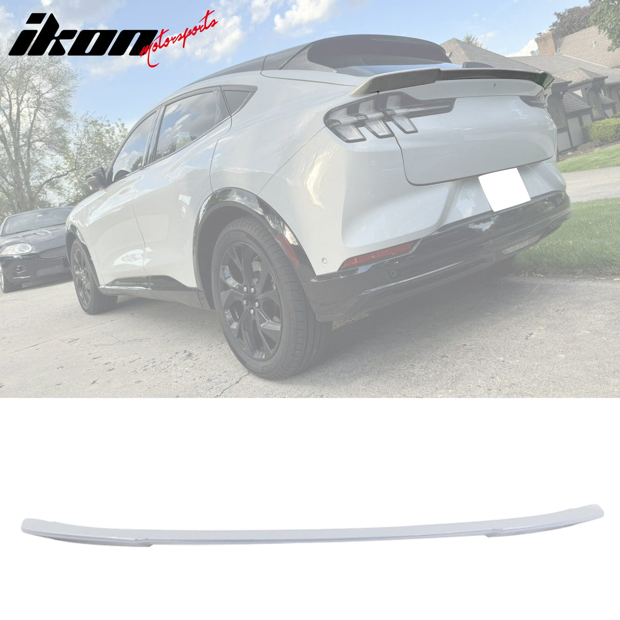 2021-2025 Ford Mustang Mach-E R Style ABS Rear Hatch Trunk Spoiler Mid
