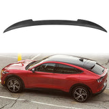 2021-2024 Ford Mustang Mach-E Matte Black MID Rear Spoiler Wing ABS