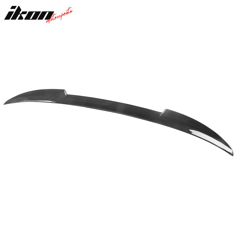 2021-2024 Ford Mustang Mach-E Carbon Fiber Print Rear Spoiler Wing ABS