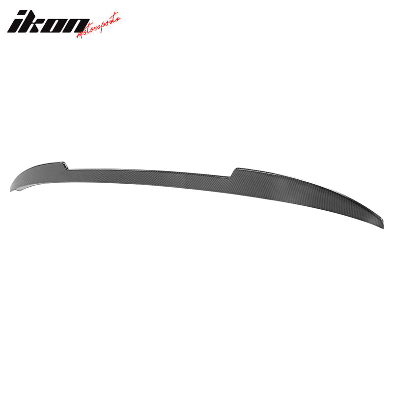2021-2024 Ford Mustang Mach-E Carbon Fiber Print Rear Spoiler Wing ABS
