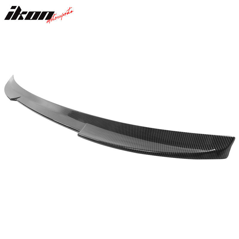 2021-2024 Ford Mustang Mach-E Carbon Fiber Print Rear Spoiler Wing ABS