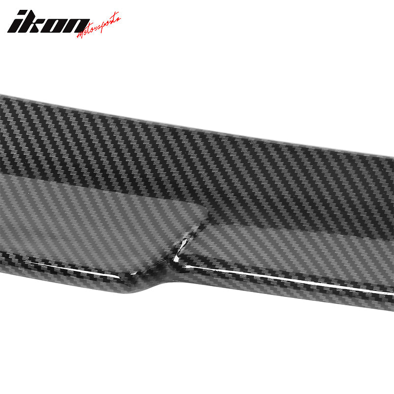 2021-2024 Ford Mustang Mach-E Carbon Fiber Print Rear Spoiler Wing ABS