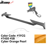 2021-2024 Ford Mustang Mach-E 3PCS Trunk Spoiler Wing Painted ABS