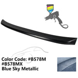 Trunk Spoiler Wing for Honda Accord Sedan 4Dr 2003-2005 Painted ABS