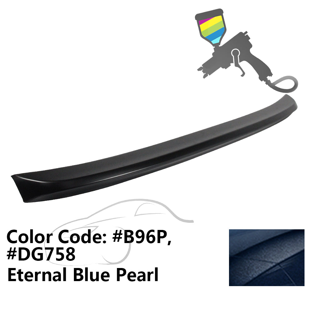 Trunk Spoiler Wing for Honda Accord Sedan 4Dr 2003-2005 Painted ABS