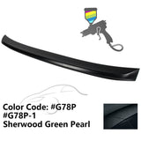 Trunk Spoiler Wing for Honda Accord Sedan 4Dr 2003-2005 Painted ABS