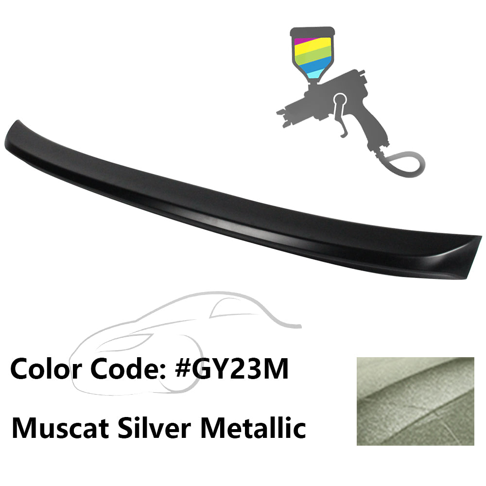 Trunk Spoiler Wing for Honda Accord Sedan 4Dr 2003-2005 Painted ABS