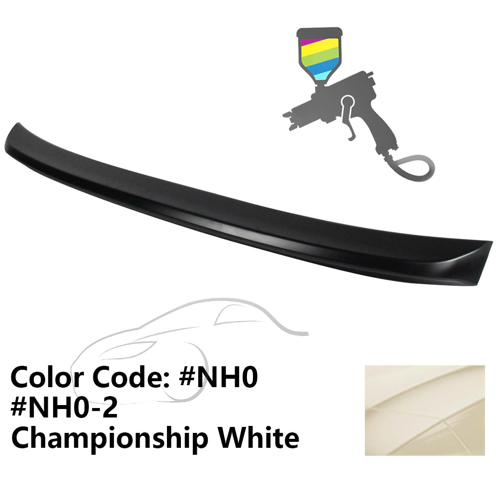 Trunk Spoiler Wing for Honda Accord Sedan 4Dr 2003-2005 Painted ABS
