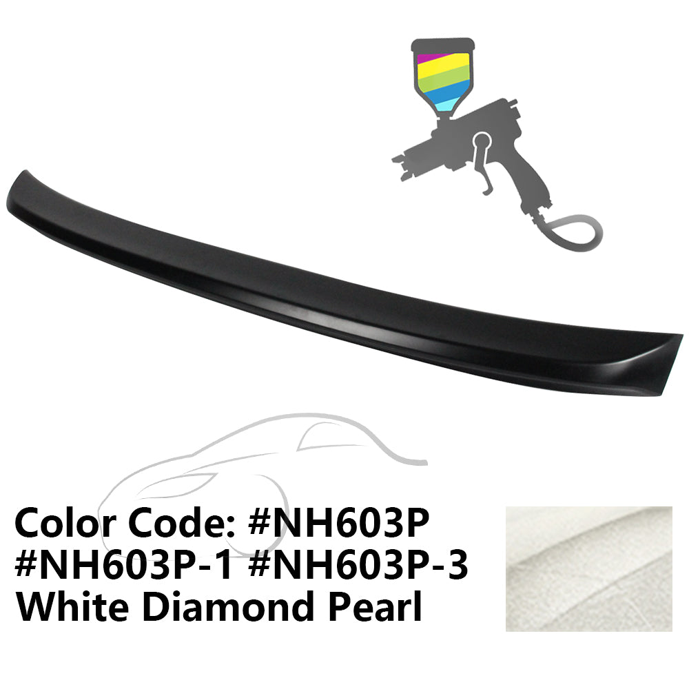 Trunk Spoiler Wing for Honda Accord Sedan 4Dr 2003-2005 Painted ABS
