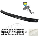 Trunk Spoiler Wing for Honda Accord Sedan 4Dr 2003-2005 Painted ABS