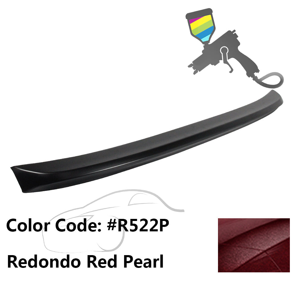 Trunk Spoiler Wing for Honda Accord Sedan 4Dr 2003-2005 Painted ABS