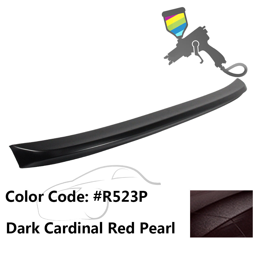 Trunk Spoiler Wing for Honda Accord Sedan 4Dr 2003-2005 Painted ABS