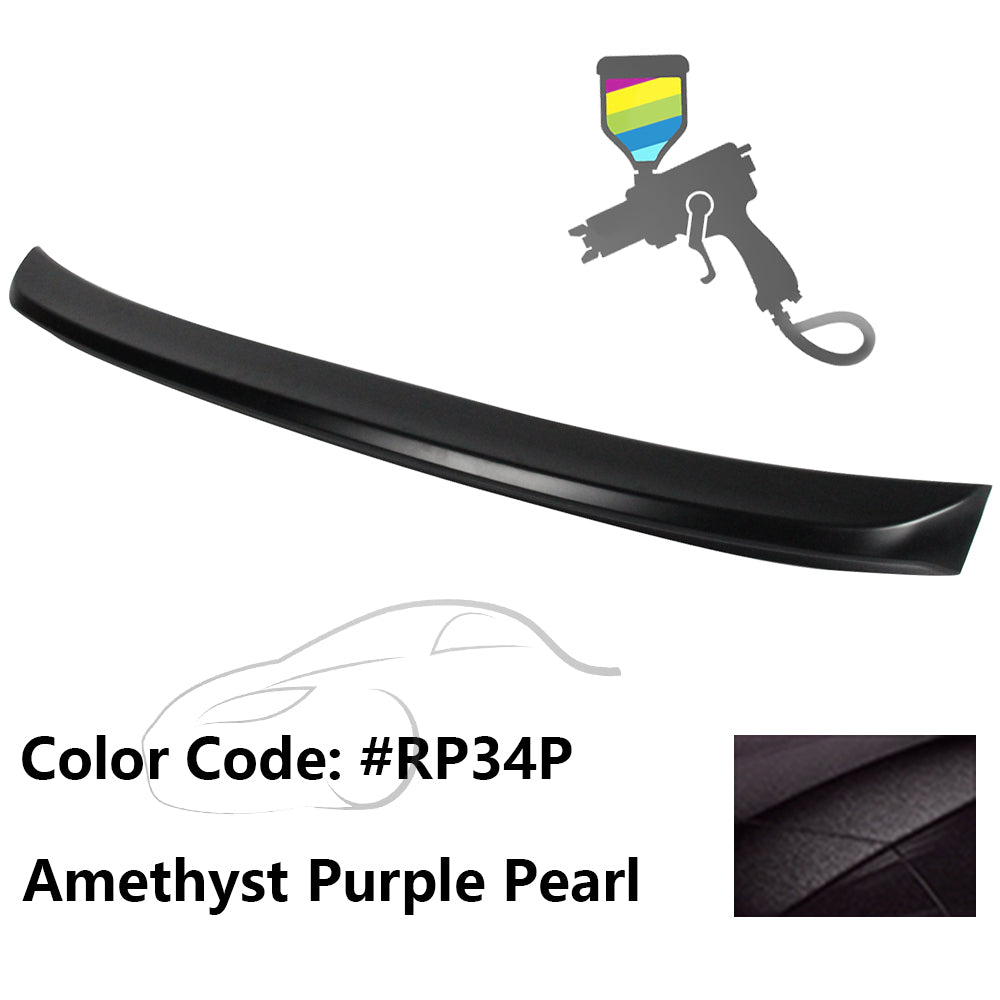 Trunk Spoiler Wing for Honda Accord Sedan 4Dr 2003-2005 Painted ABS