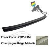 Trunk Spoiler Wing for Honda Accord Sedan 4Dr 2003-2005 Painted ABS