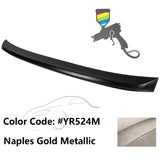 Trunk Spoiler Wing for Honda Accord Sedan 4Dr 2003-2005 Painted ABS