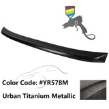 Trunk Spoiler Wing for Honda Accord Sedan 4Dr 2003-2005 Painted ABS
