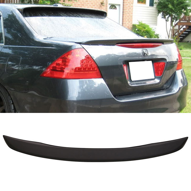 2006-2007 Honda Accord Sedan OE Style Unpainted Trunk Spoiler Wing ABS