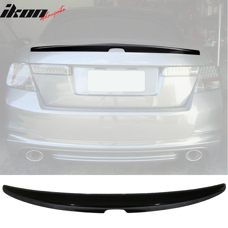 2008-2012 Honda Accord Sedan Painted ABS Rear Trunk Spoiler Wing