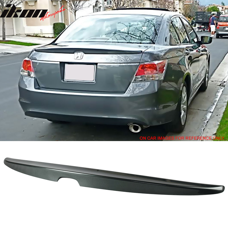 2008-2012 Honda Accord Sedan Painted ABS Rear Trunk Spoiler Wing