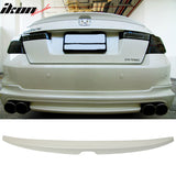 2008-2012 Honda Accord Sedan Painted ABS Rear Trunk Spoiler Wing