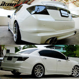 2008-2012 Honda Accord Sedan Painted ABS Rear Trunk Spoiler Wing