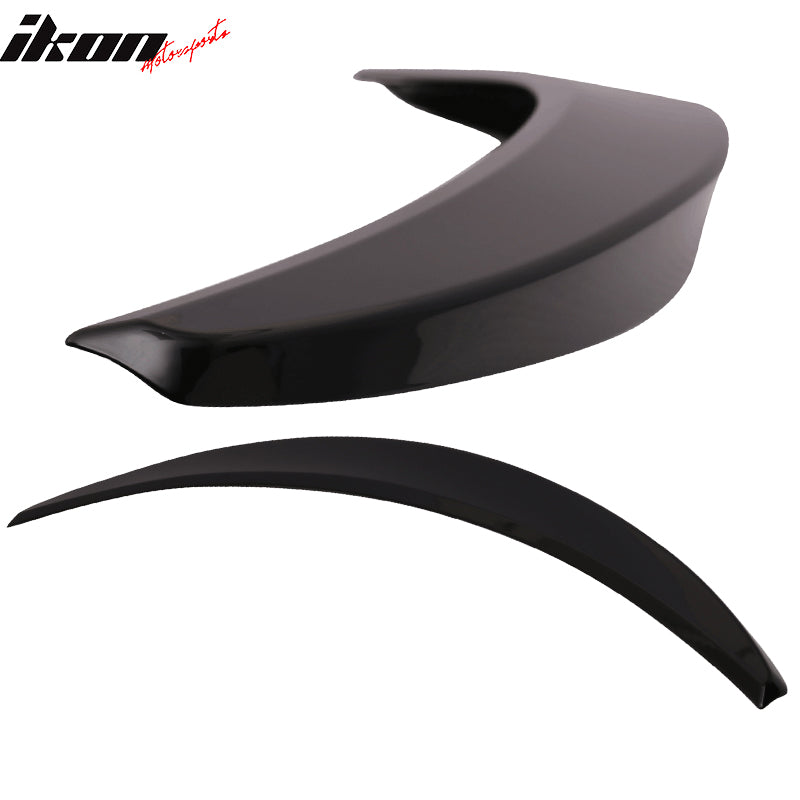 2008-12Â Honda Accord OE Painted Crystal Black Pearl Rear Spoiler Wing