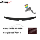 2008-2012 Honda Accord Sedan Painted ABS Rear Trunk Spoiler Wing