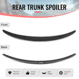 2008-2012 Honda Accord Sedan 4-Door OE Style Matte Black Trunk Spoiler ABS