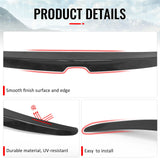 2008-2012 Honda Accord Sedan 4-Door OE Style Matte Black Trunk Spoiler ABS