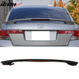 2008-2012 Honda Accord Sedan OE Style Trunk Spoiler With Light ABS