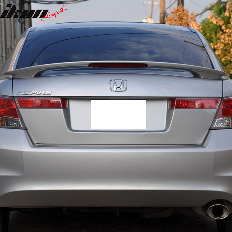 2008-2012 Honda Accord Sedan OE Style Trunk Spoiler With Light ABS
