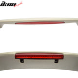 2013-2016 Honda Accord MD Style Unpainted Rear Spoiler Wing ABS