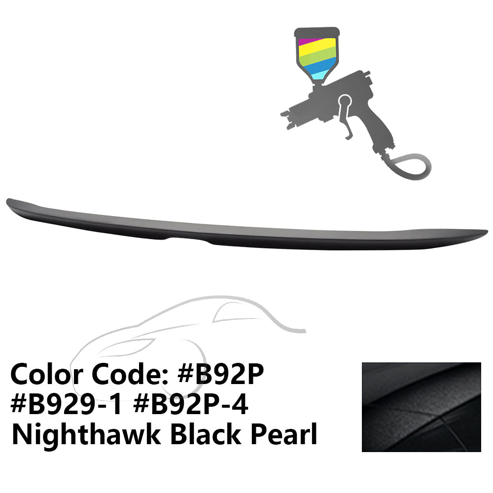 2013-2017 Honda Accord Sedan Painted ABS Rear Trunk Spoiler Wing