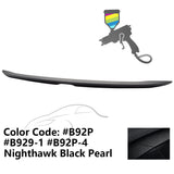 2013-2017 Honda Accord Sedan Painted ABS Rear Trunk Spoiler Wing