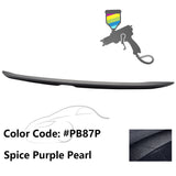 2013-2017 Honda Accord Sedan Painted ABS Rear Trunk Spoiler Wing