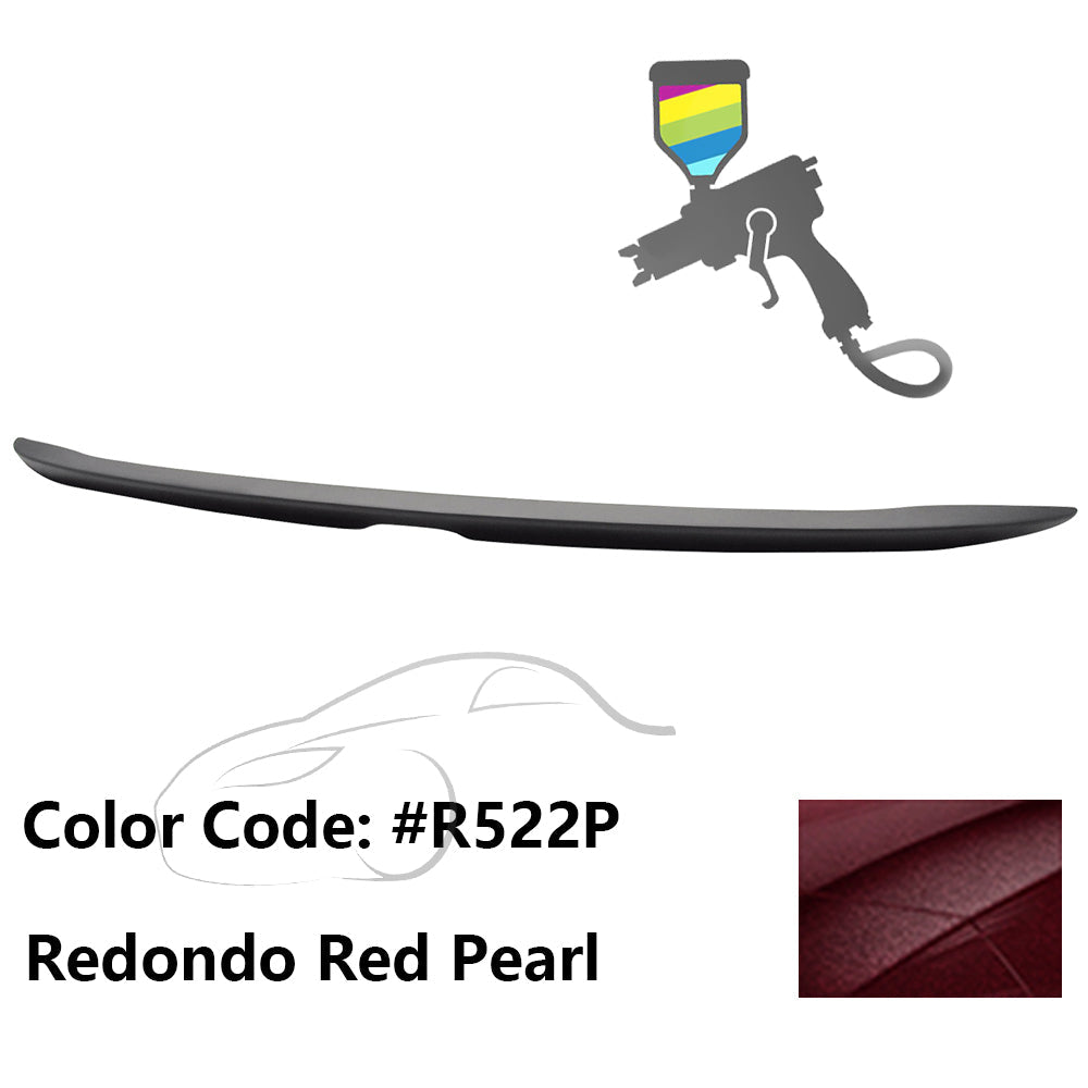 2013-2017 Honda Accord Sedan Painted ABS Rear Trunk Spoiler Wing